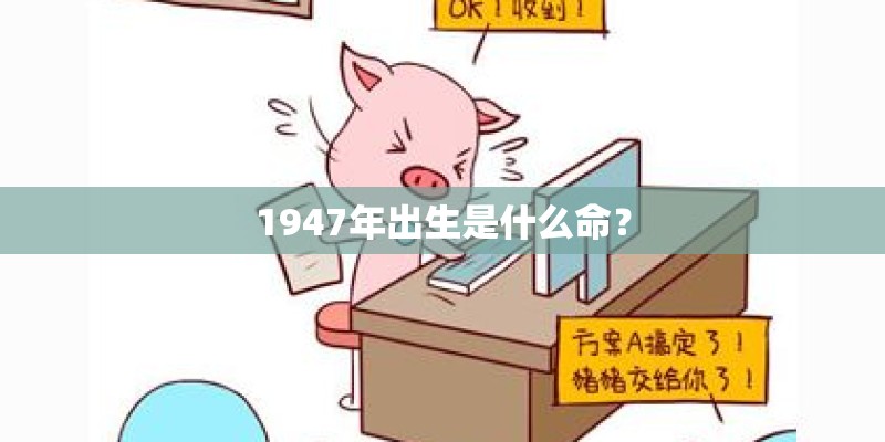 1947年出生是什么命？