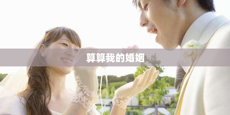 算算我的婚姻