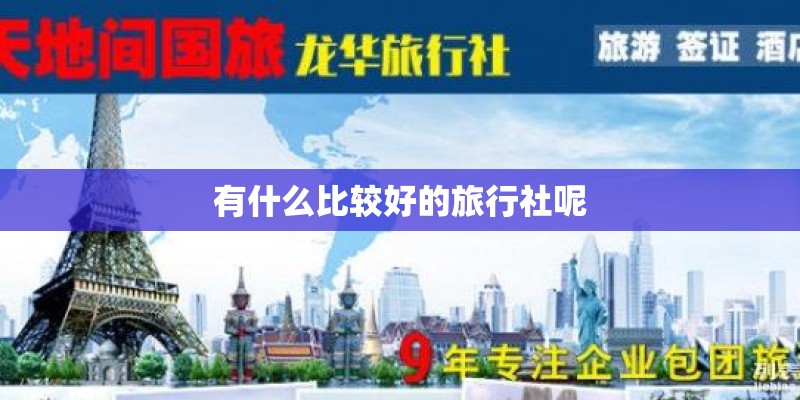 有什么比较好的旅行社呢