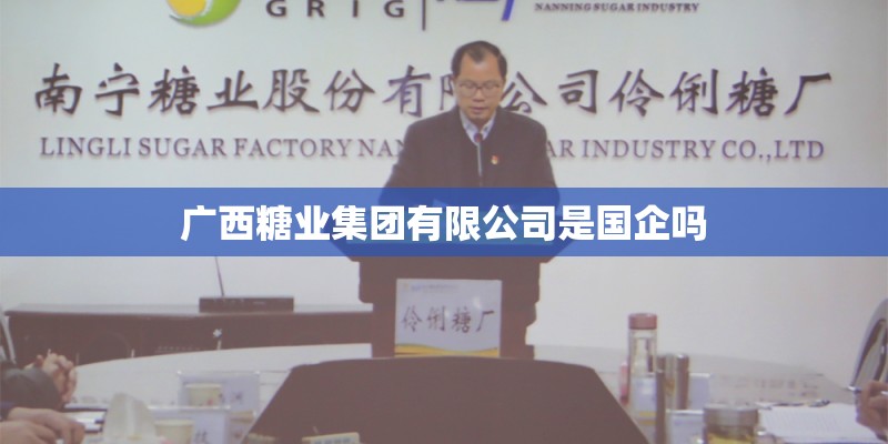 广西糖业集团有限公司是国企吗 广西糖业集团有限公司是国企吗