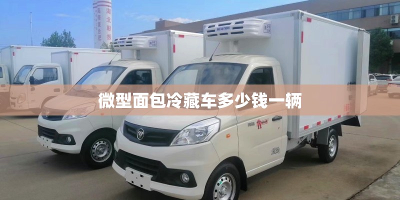 微型面包冷藏车多少钱一辆